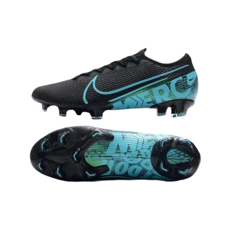 Nike Mercurial Vapor XIII 360 Elite FG Black Bleu - Goatkits Boots