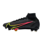 Nike Mercurial Superfly 8 Elite FG Black x Prism Black Yellow Red - Goatkits Boots