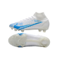 Nike Mercurial Superfly 8 Elite FG White Bleu - Goatkits Boots