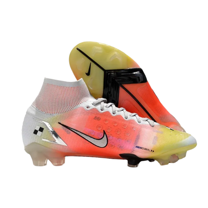 Nike Mercurial Superfly 8 Elite FG White Mango - Goatkits Boots