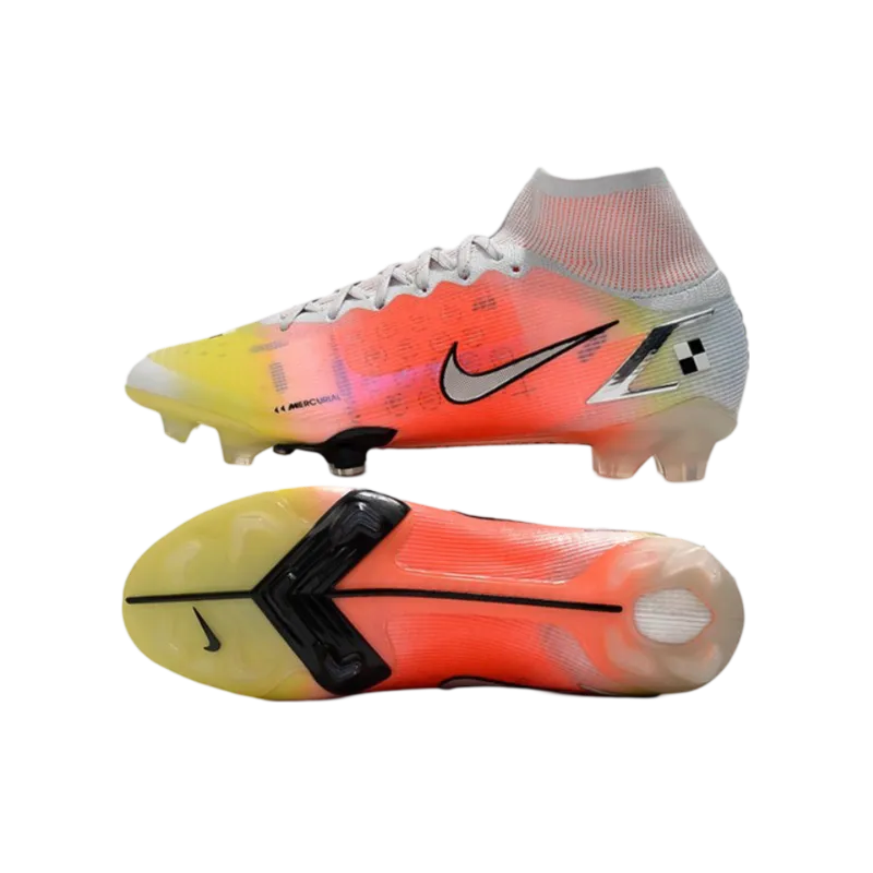 Nike Mercurial Superfly 8 Elite FG White Mango - Goatkits Boots