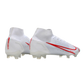 Nike Mercurial Superfly 8 Elite FG White Red - Goatkits Boots