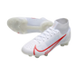 Nike Mercurial Superfly 8 Elite FG White Red - Goatkits Boots