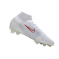 Nike Mercurial Superfly 8 Elite FG White Red - Goatkits Boots