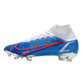 Nike Mercurial Superfly 8 Elite FG Bleu Red White - Goatkits Boots