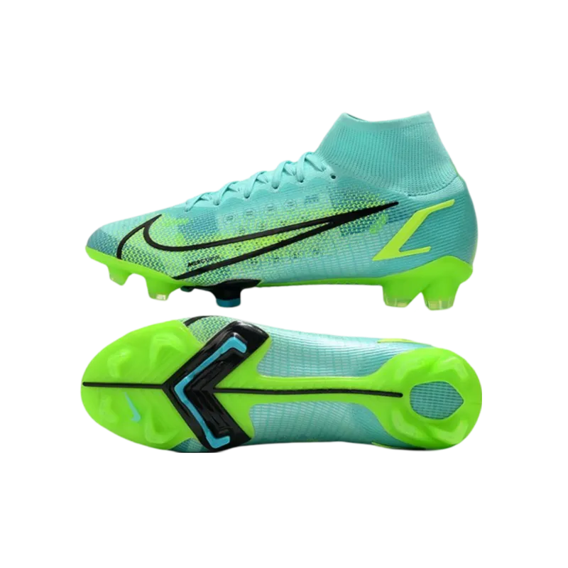 Nike Mercurial Superfly 8 Elite FG Impulse Turquoise Green - Goatkits Boots