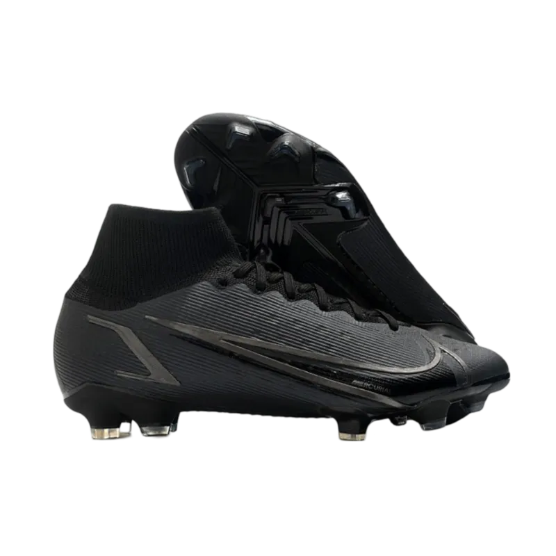 Nike Mercurial Superfly 8 Elite FG Black - Goatkits Boots