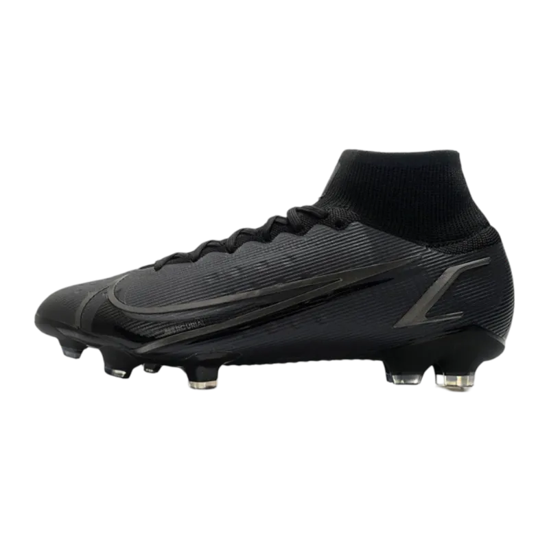 Nike Mercurial Superfly 8 Elite FG Black - Goatkits Boots