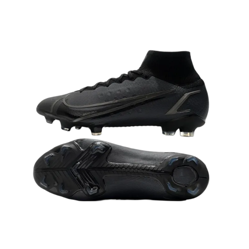 Nike Mercurial Superfly 8 Elite FG Black - Goatkits Boots