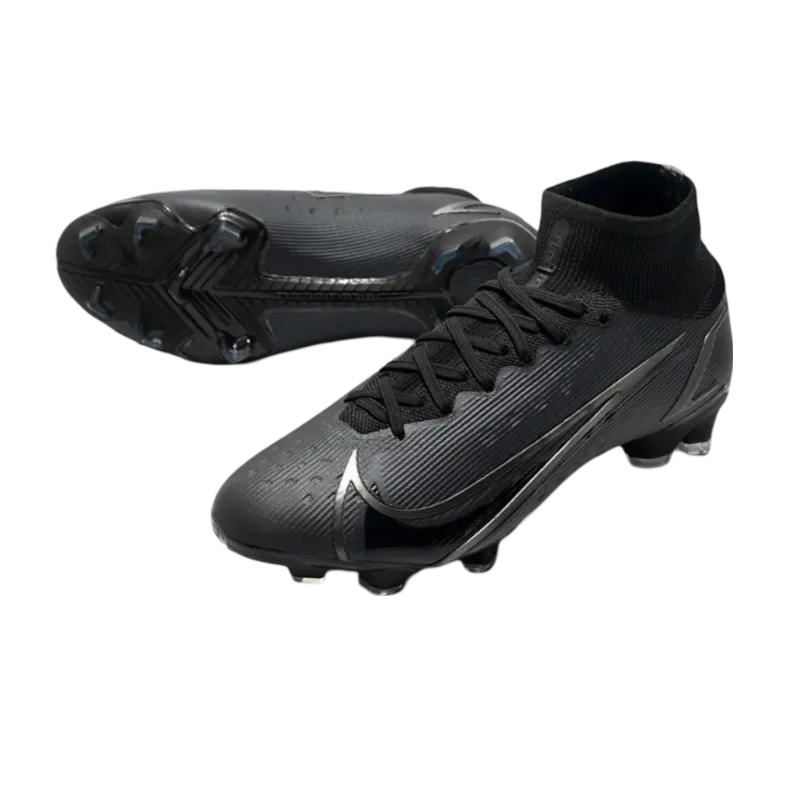 Nike Mercurial Superfly 8 Elite FG Black - Goatkits Boots