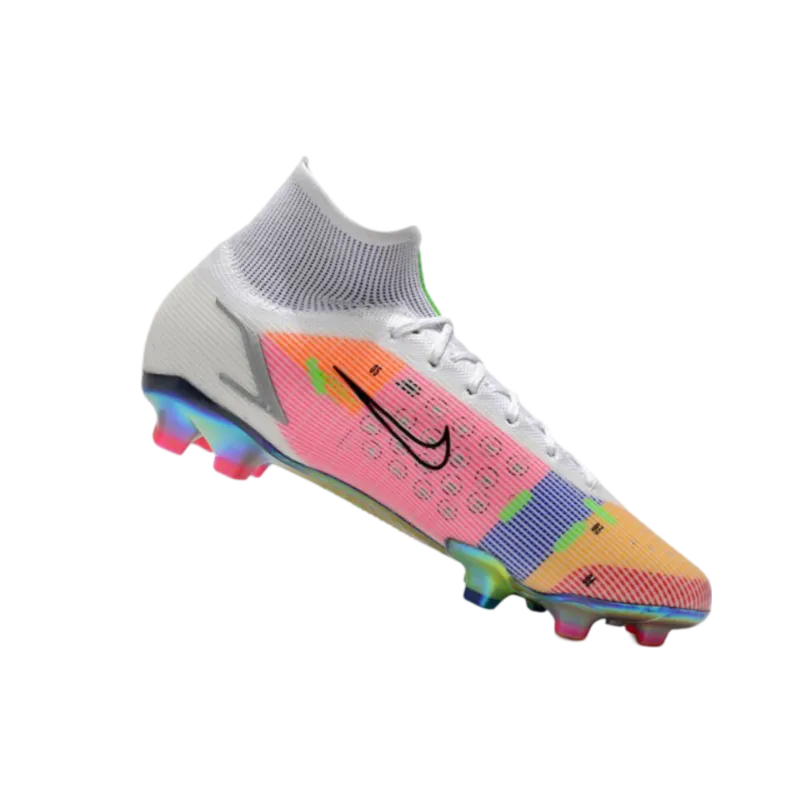 Nike Mercurial Superfly 8 Elite FG Pink Bleu Green - Goatkits Boots