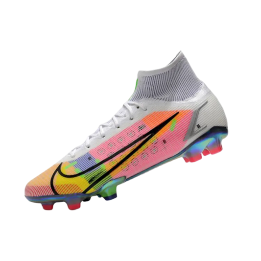 Nike Mercurial Superfly 8 Elite FG Pink Bleu Green - Goatkits Boots