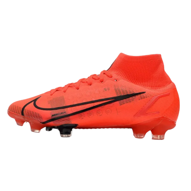 Nike Mercurial Superfly 8 Elite FG Red Black - Goatkits Boots