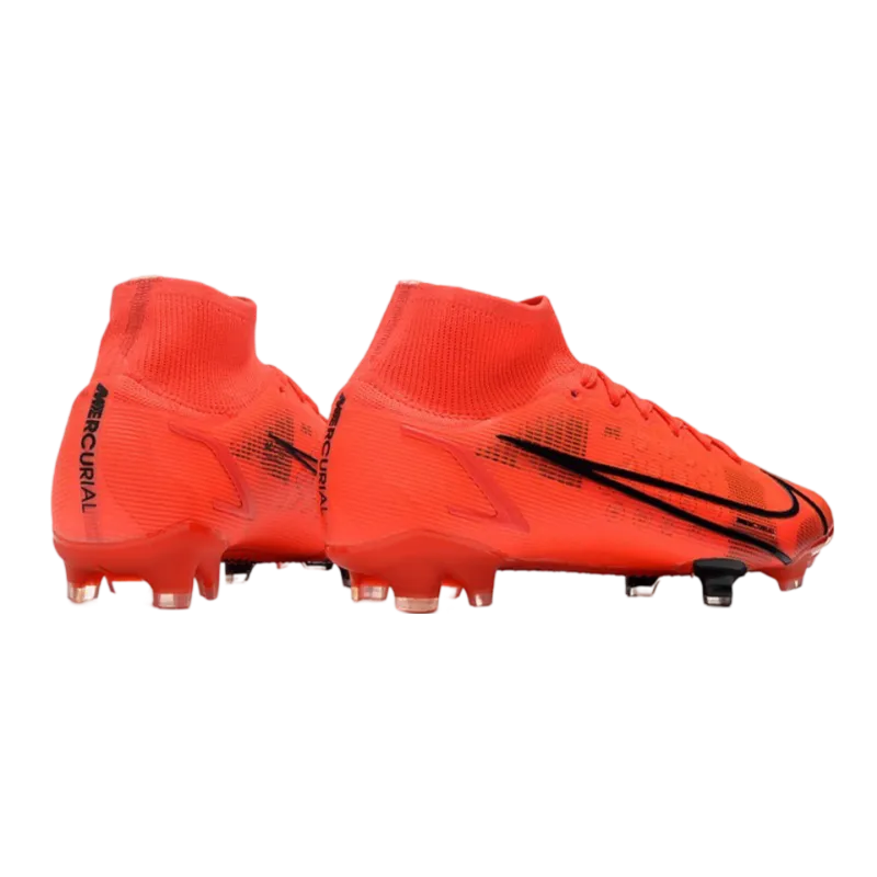 Nike Mercurial Superfly 8 Elite FG Red Black - Goatkits Boots