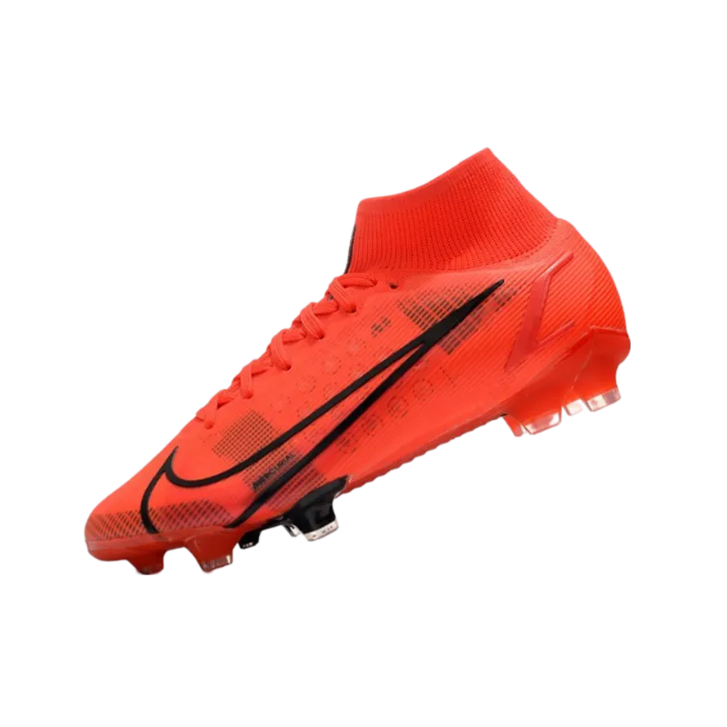 Nike Mercurial Superfly 8 Elite FG Red Black - Goatkits Boots