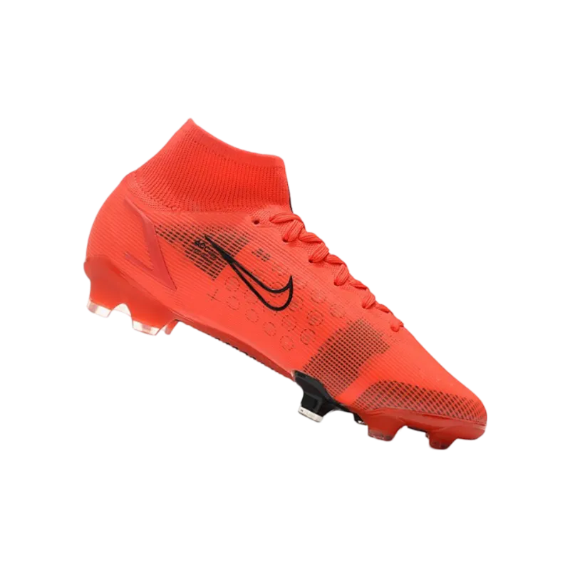 Nike Mercurial Superfly 8 Elite FG Red Black - Goatkits Boots