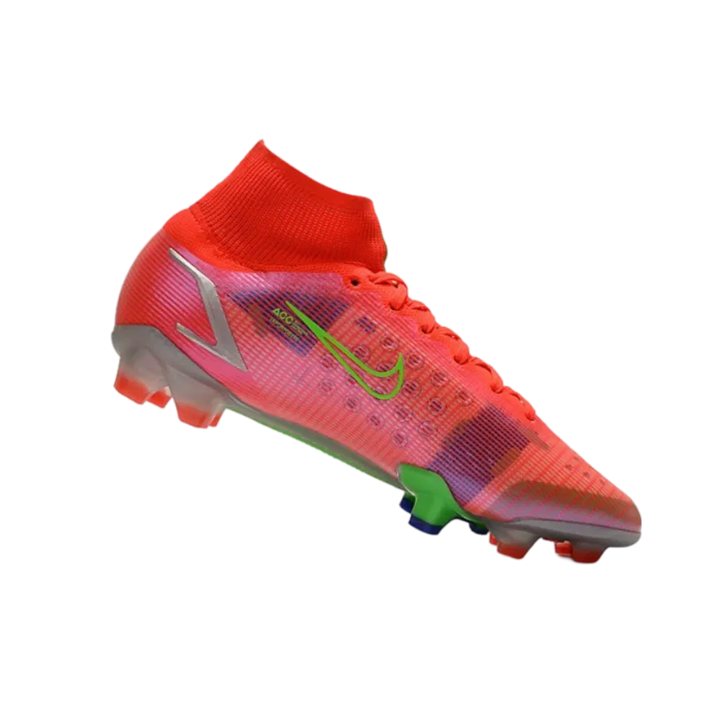 Nike Mercurial Superfly 8 Elite FG Ruby Silver Metallic - Goatkits Boots