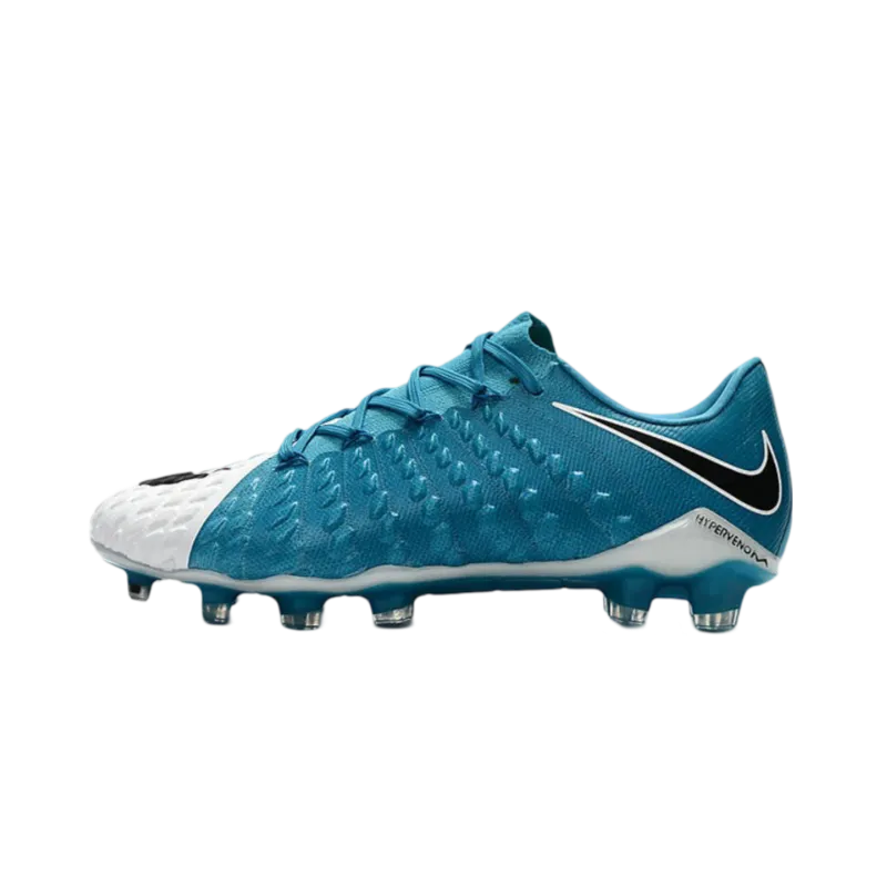 Nike Hypervenom Phantom III FG White Blue - Goatkits Boots