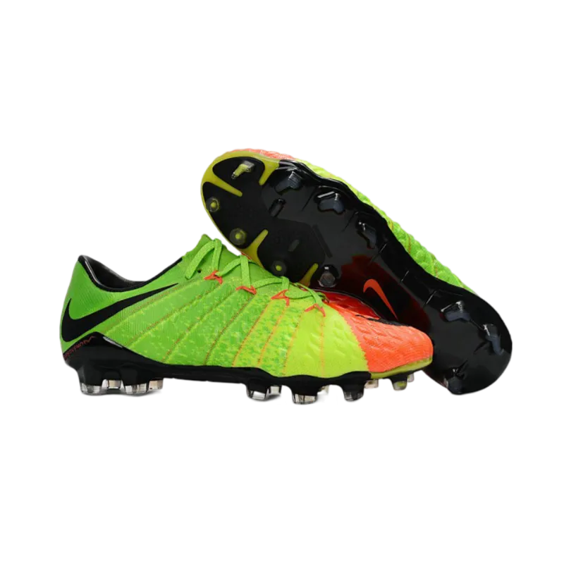 Nike Hypervenom Phantom III FG Green Orange - Goatkits Boots