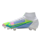 Nike Mercurial Superfly 8 Elite DF FG White Bleu Green - Goatkits Boots