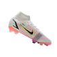 Nike Mercurial Superfly 8 Elite DF FG White Black Carmine Pink - Goatkits Boots