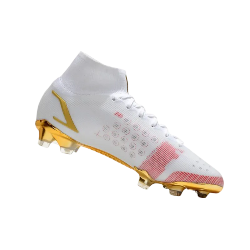 Nike Mercurial Superfly 8 Elite DF FG White Pink Gold - Goatkits Boots