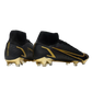 Nike Mercurial Superfly 8 Elite DF FG Black Gold - Goatkits Boots