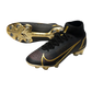 Nike Mercurial Superfly 8 Elite DF FG Black Gold - Goatkits Boots