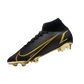 Nike Mercurial Superfly 8 Elite DF FG Black Gold - Goatkits Boots