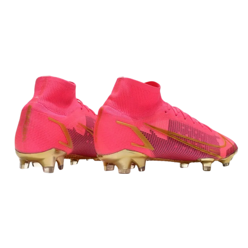 Nike Mercurial Superfly 8 Elite DF FG Pink Black Gold - Goatkits Boots