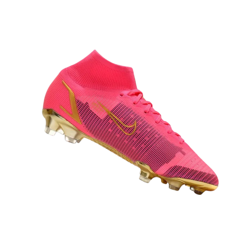 Nike Mercurial Superfly 8 Elite DF FG Pink Black Gold - Goatkits Boots