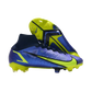 Nike Mercurial Superfly 8 Elite DF FG Sapphire Volt Blue - Goatkits Boots