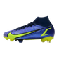 Nike Mercurial Superfly 8 Elite DF FG Sapphire Volt Blue - Goatkits Boots