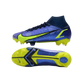 Nike Mercurial Superfly 8 Elite DF FG Sapphire Volt Blue - Goatkits Boots