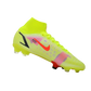 Nike Mercurial Superfly 8 Elite DF FG Volt Carmine Black - Goatkits Boots