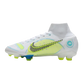 Nike Mercurial Superfly 8 Elite FG White Yellow Bleu - Goatkits Boots