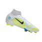 Nike Mercurial Superfly 8 Elite FG White Yellow Bleu - Goatkits Boots