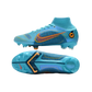 Nike Mercurial Superfly 8 Elite FG New Blue Chlorine Orange Laser Marina - Goatkits Boots