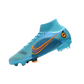 Nike Mercurial Superfly 8 Elite FG New Blue Chlorine Orange Laser Marina - Goatkits Boots