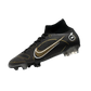 Nike Mercurial Superfly 8 Elite FG New Black Gold Metallic Silver Metallic - Goatkits Boots