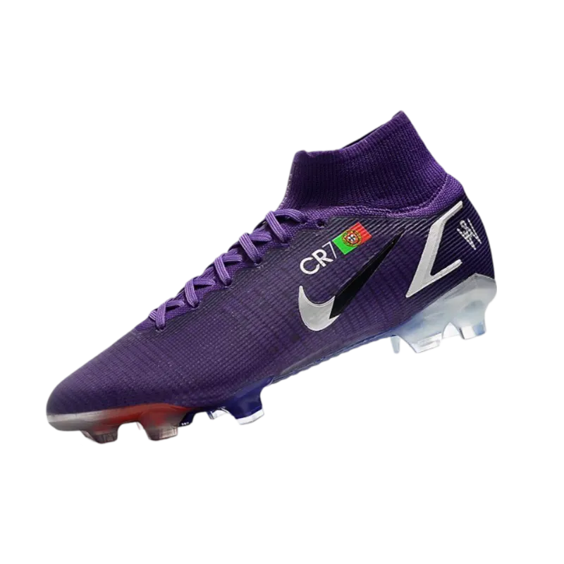 Nike Mercurial Superfly 8 Elite FG Ronaldo CR7 Purple - Goatkits Boots