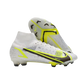 Nike Mercurial Superfly 8 Elite FG Silver Safari White Black Yellow Fluo - Goatkits Boots