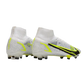 Nike Mercurial Superfly 8 Elite FG Silver Safari White Black Yellow Fluo - Goatkits Boots