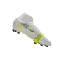 Nike Mercurial Superfly 8 Elite FG Silver Safari White Black Yellow Fluo - Goatkits Boots