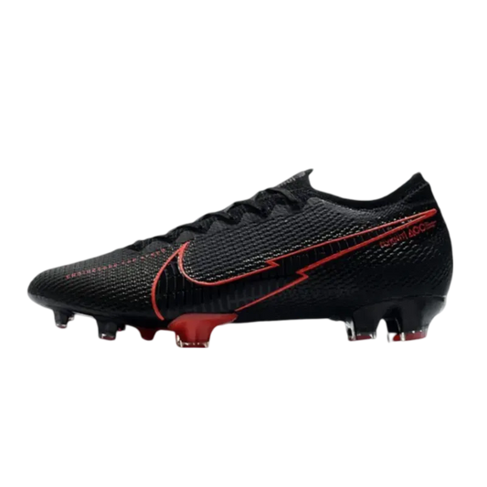 Nike Mercurial Vapor 13 Elite FG ACC Men Black Red - Goatkits Boots