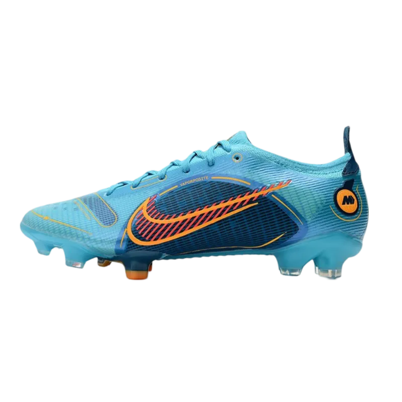 Nike Mercurial Vapor 14 Elite FG Blue Chlorine Orange Laser Marina - Goatkits Boots