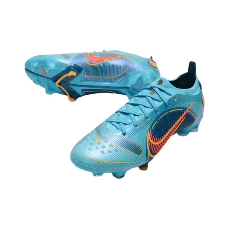 Nike Mercurial Vapor 14 Elite FG Blue Chlorine Orange Laser Marina - Goatkits Boots