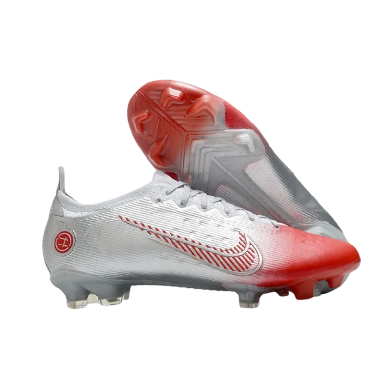 Nike Mercurial Vapor 14 Elite FG Leroy Sane Silver Red - Goatkits Boots