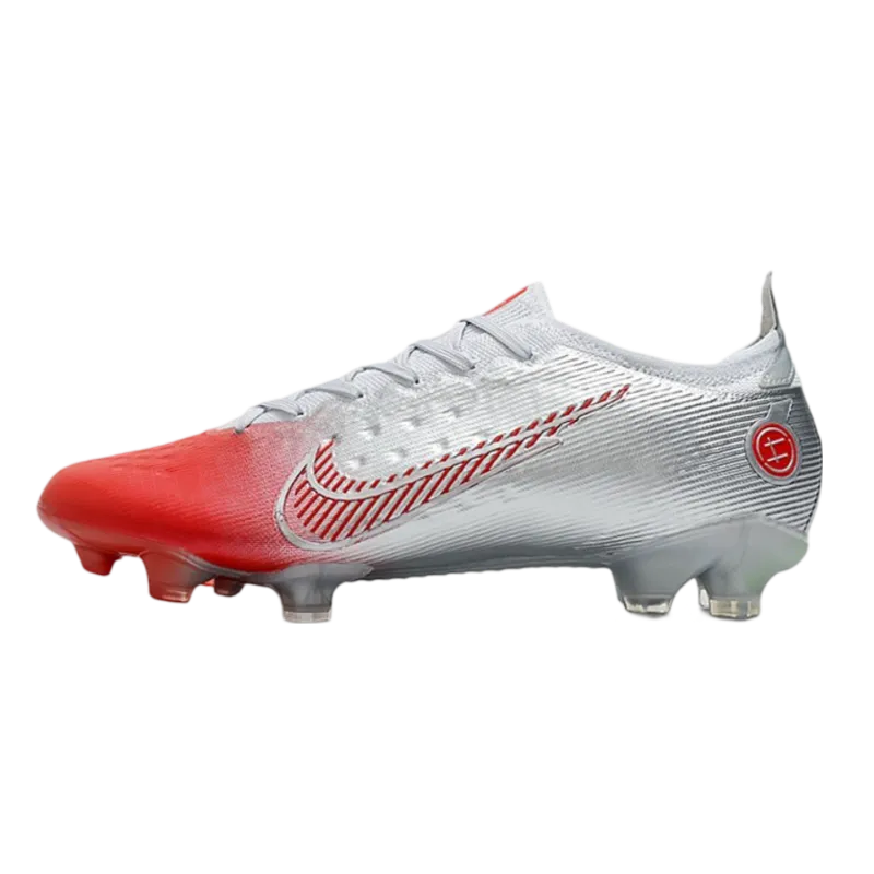 Nike Mercurial Vapor 14 Elite FG Leroy Sane Silver Red - Goatkits Boots