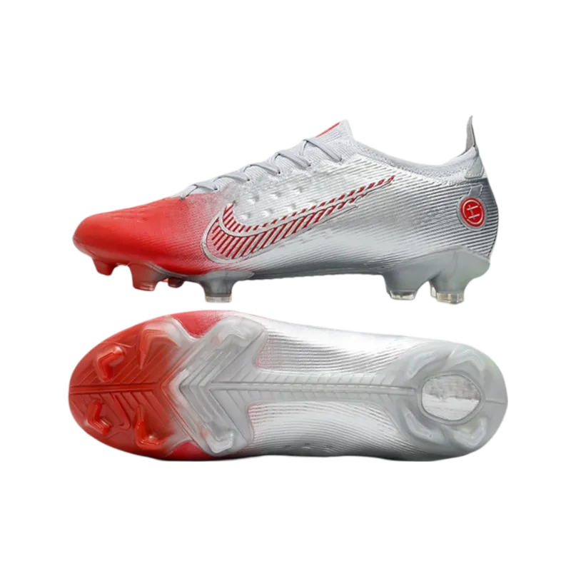 Nike Mercurial Vapor 14 Elite FG Leroy Sane Silver Red - Goatkits Boots